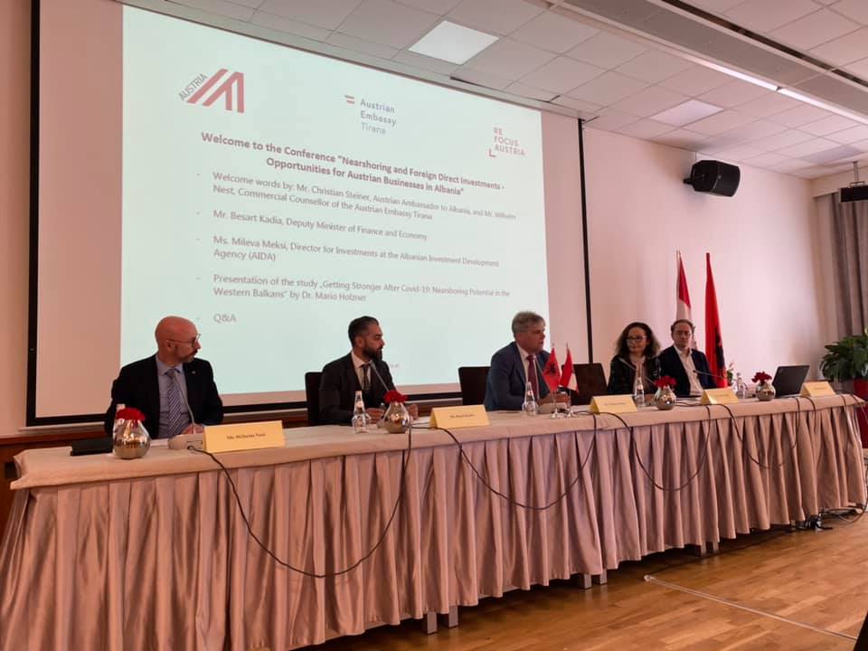 AIDA, pjesë e Misionit Ekonomik Austri-Shqipëri